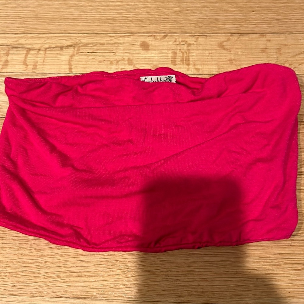 Free People Pink Tube Top